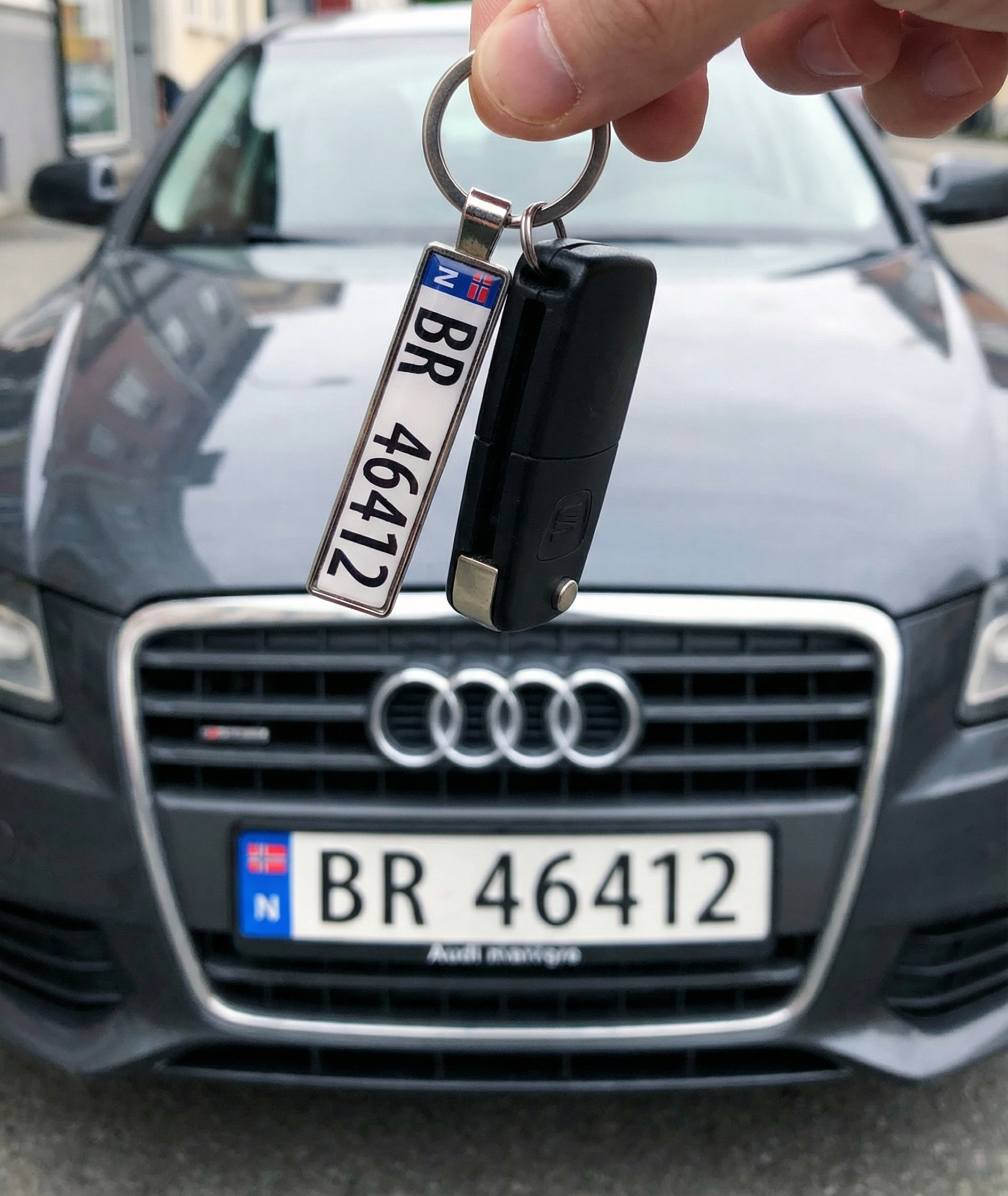 Audi nøkkelring